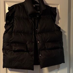 Black Puffer Vest